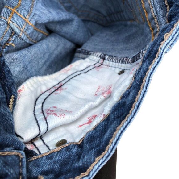 TRUE Religion Jeans Size 25 GEM STONE Blue - Picture 6 of 13